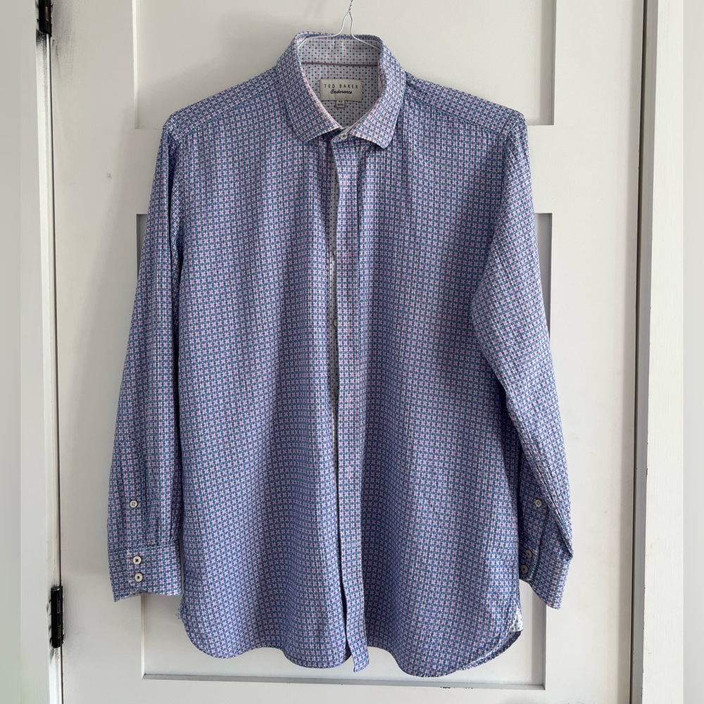 Ted Baker Endurance button down shirt size 16.5 32/33
